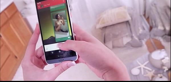 Very Cute Teen Step Daughter Cadey Mercury Accidentally Sends Her Step Dad Nude Texts POV